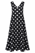 Polka Noir Dress