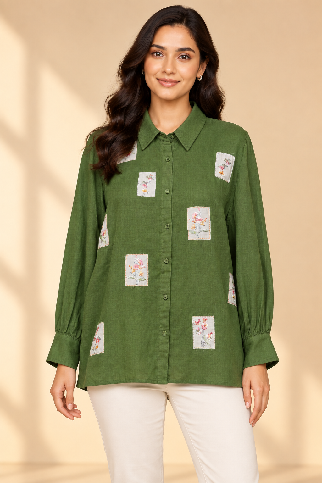 Patch &Olive shirt