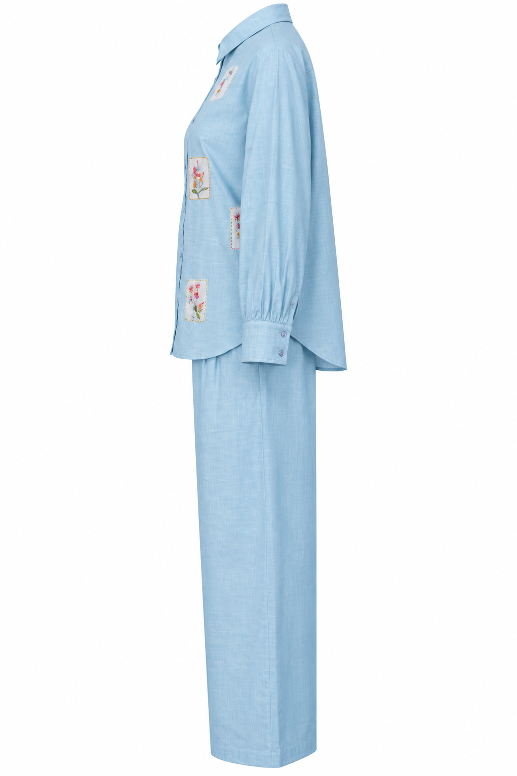 Pastel Blue Patch Set