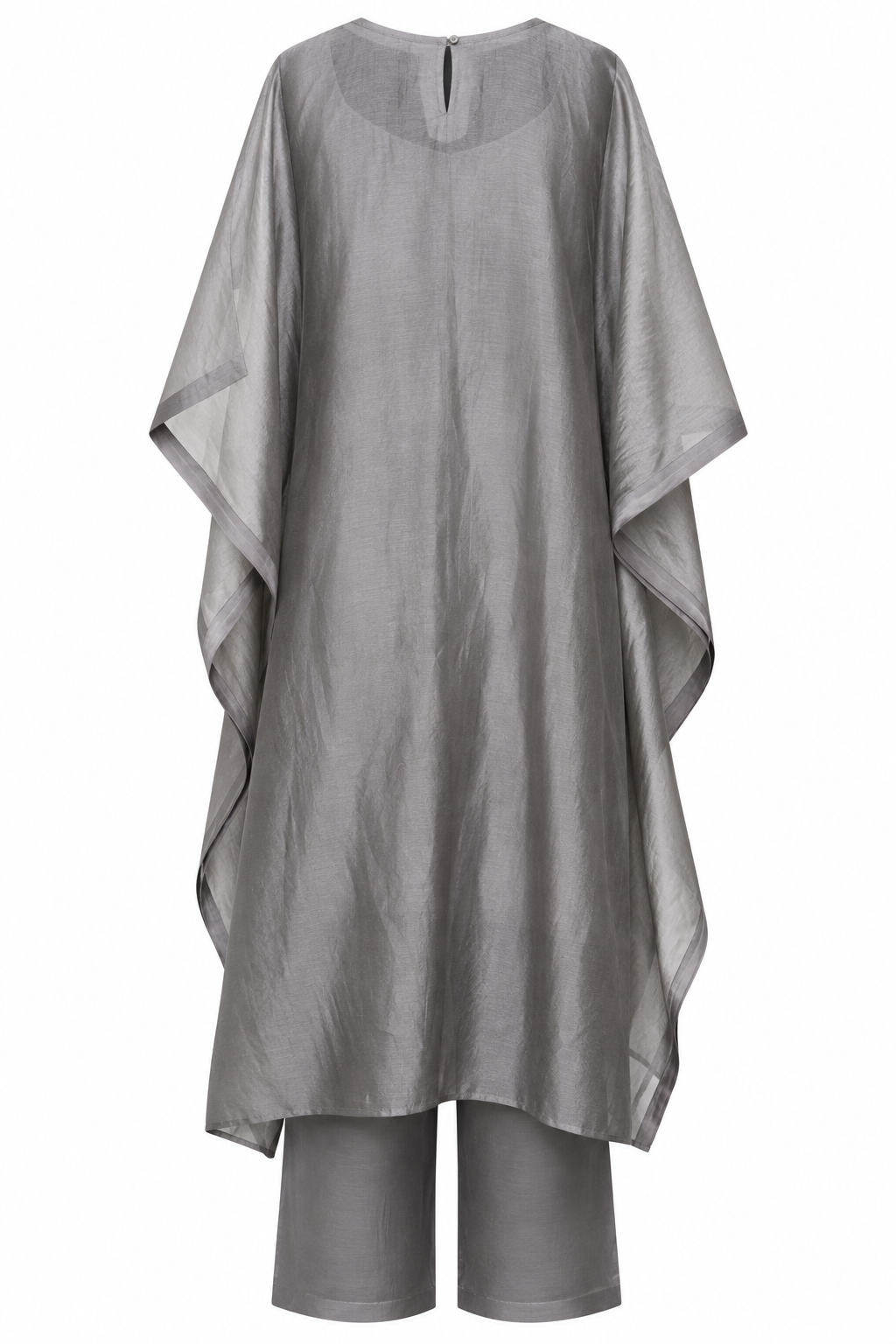 Elegant Gray Kaftan