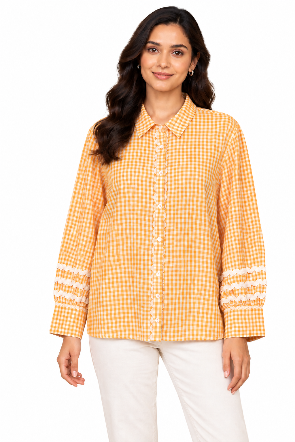 Citrus lace shirt