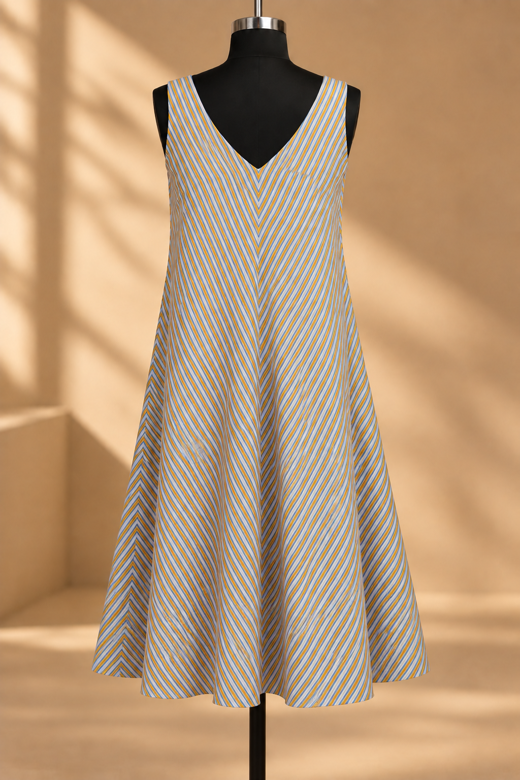 Sunset stripe dress