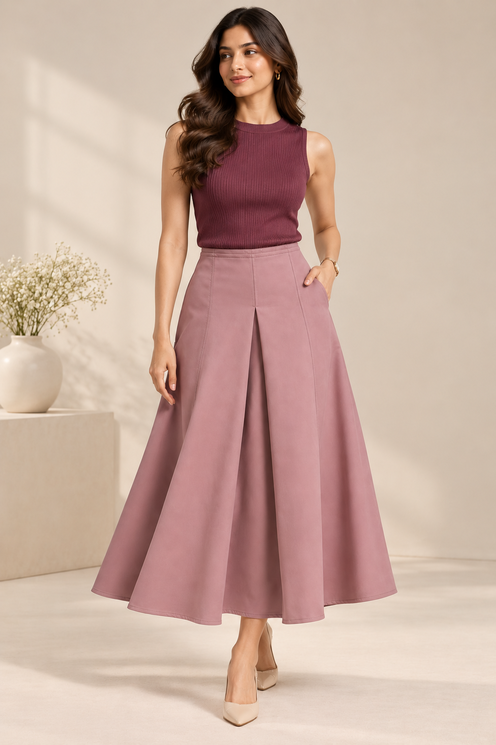 Blush Bloom Skirt