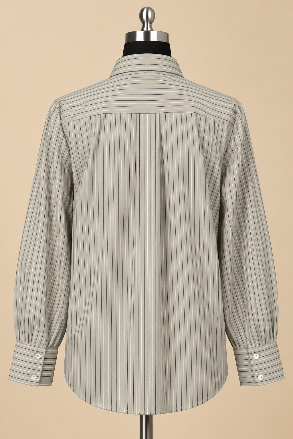 Giraffe Embroidered Stripe Shirt