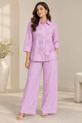 Pink Floral Cord Set
