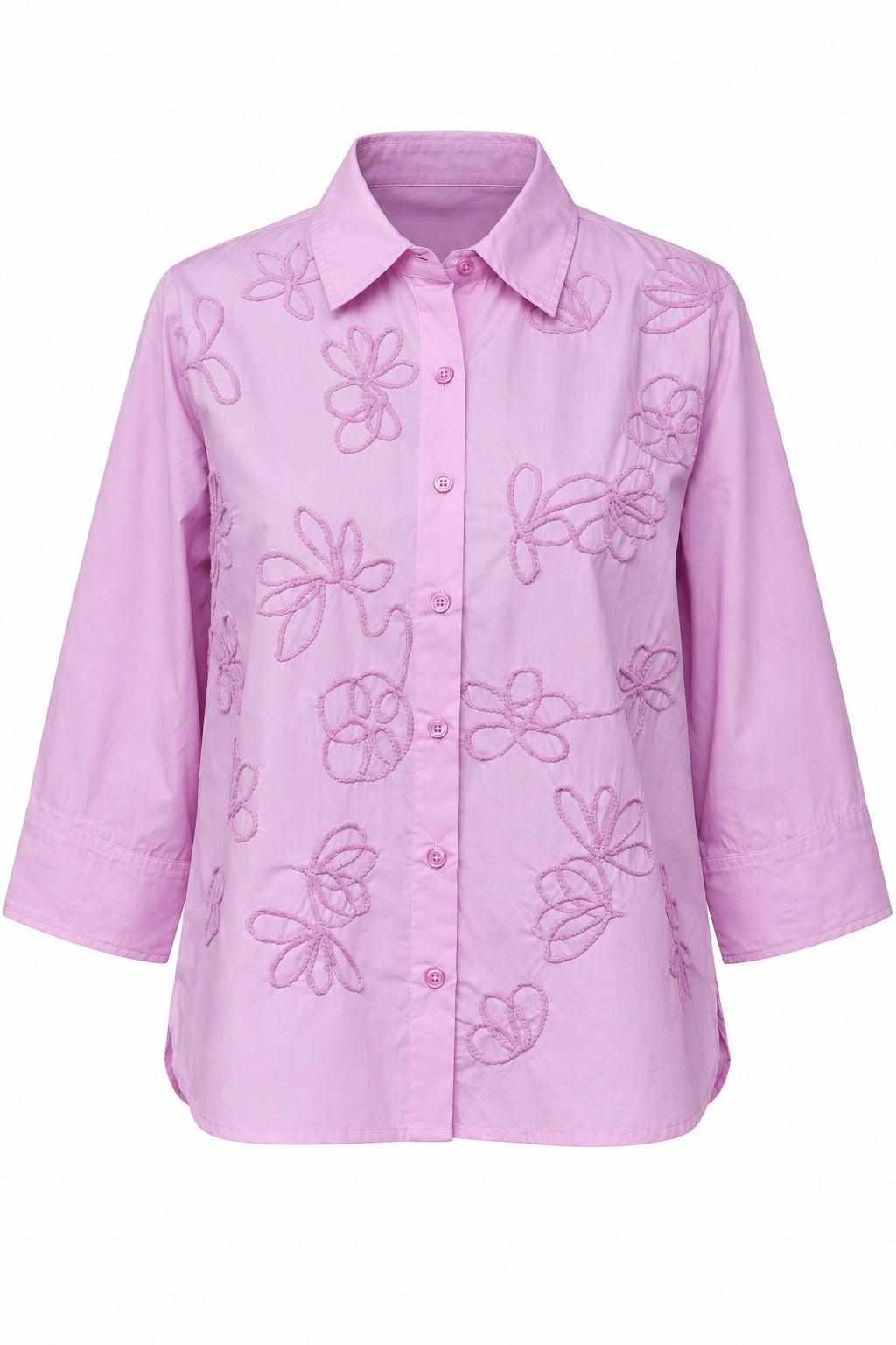 Pink Floral Cord Set